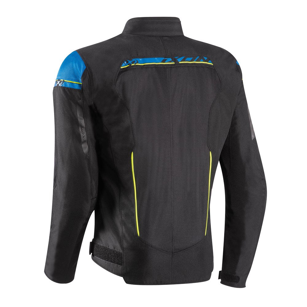 IXON T-REX JKT BLK/BLU/YEL (2XL)