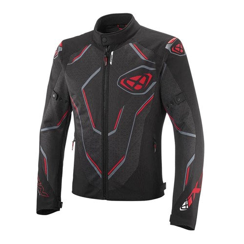 IXON DEMONIAK JKT BLK/RED (LG)