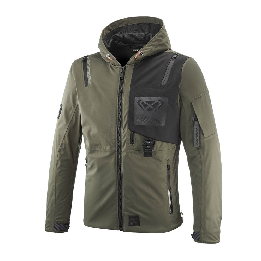 IXON M-QUARTER JKT KHK/BLK (LG)