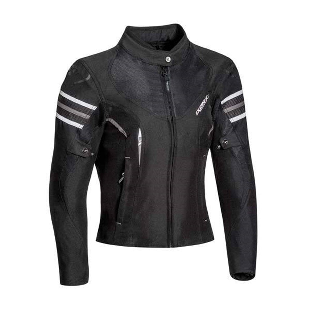 IXON ILANA LADY JKT BLK/WHT (XL)