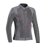 IXON COOL AIR LADY JKT GRY/FUS (XS)