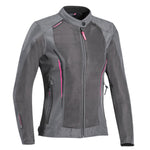 IXON COOL AIR LADY JKT GRY/FUS (XS)
