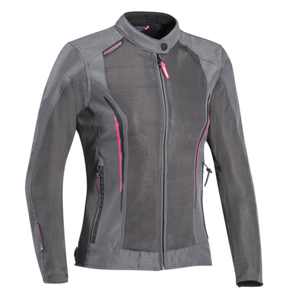 IXON COOL AIR LADY JKT GRY/FUS (XS)