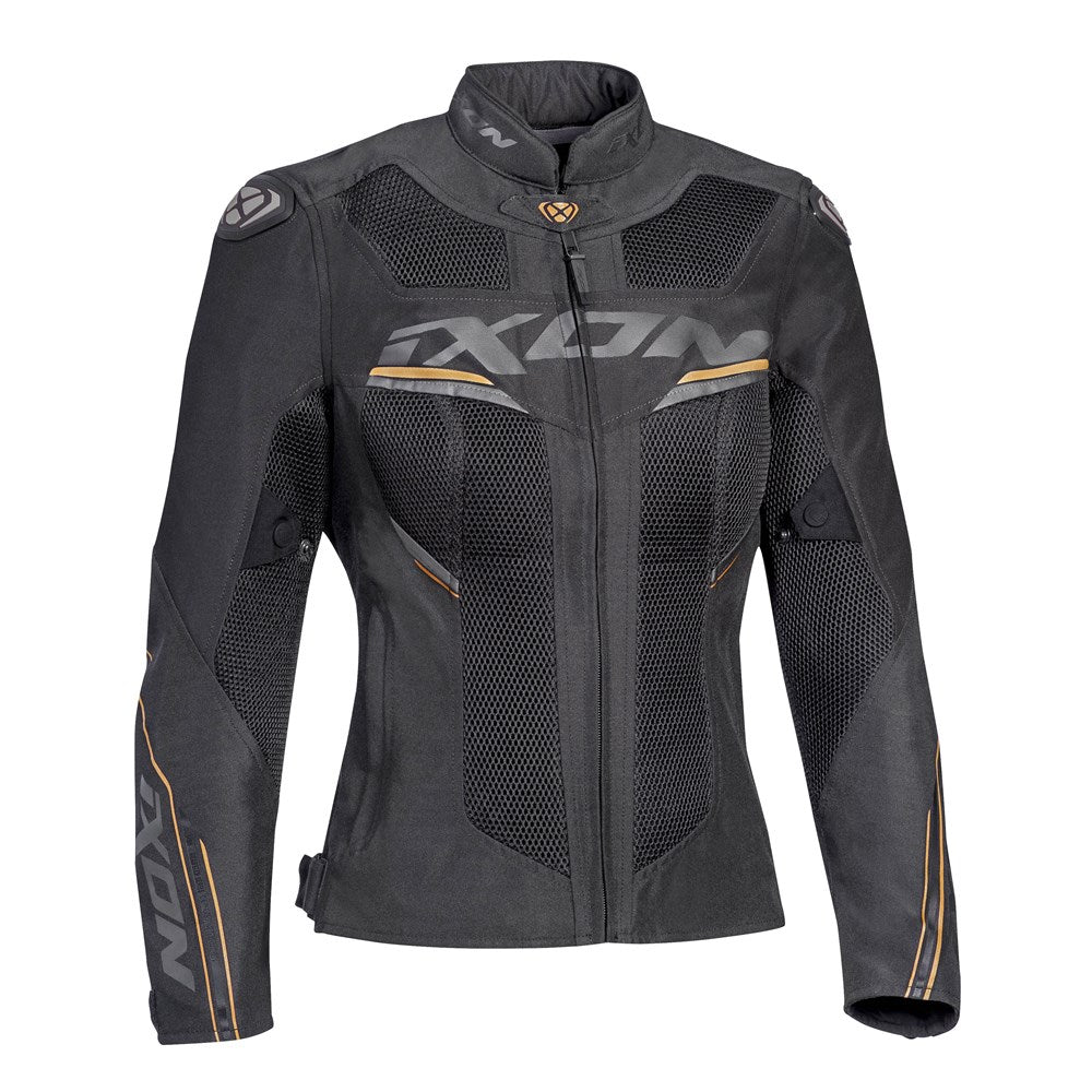 IXON DRACO LADY JKT ANTH/BLK/GOLD (2XL) #