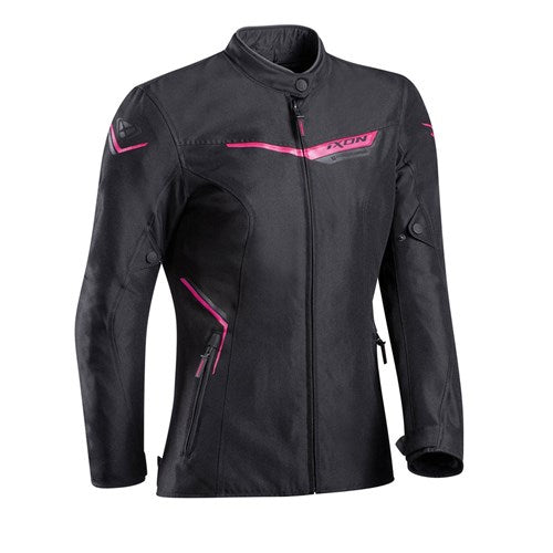 IXON SLASH LADY JKT BLK/FUS (XL)