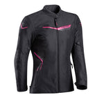 IXON SLASH LADY JKT BLK/FUS (XL)
