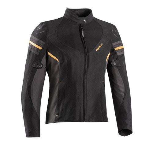 IXON ILANA EVO LADY JKT BLK/ANTH/GLD (2XL)