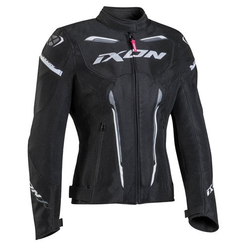 IXON STRIKER AIR WP LADY JKT BLK/WHT (2XL)