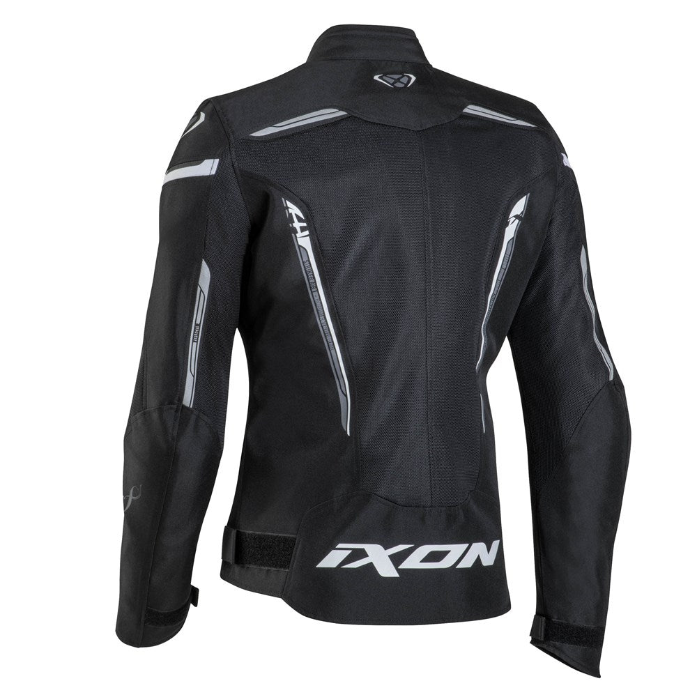 IXON STRIKER AIR WP LADY JKT BLK/WHT (2XL)