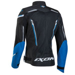 IXON STRIKER AIR WP LADY JKT BLK/WHT/BLU (MD)