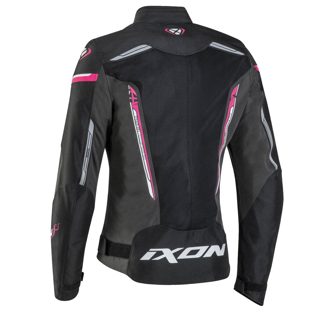 IXON STRIKER AIR WP LADY JKT BLK/ANTH/FUS (XL)