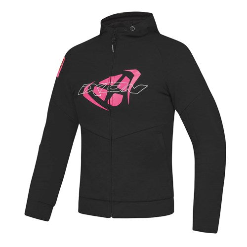 IXON TOUCHDOWN LADY HDY BLK/BRT PINK (2XL)
