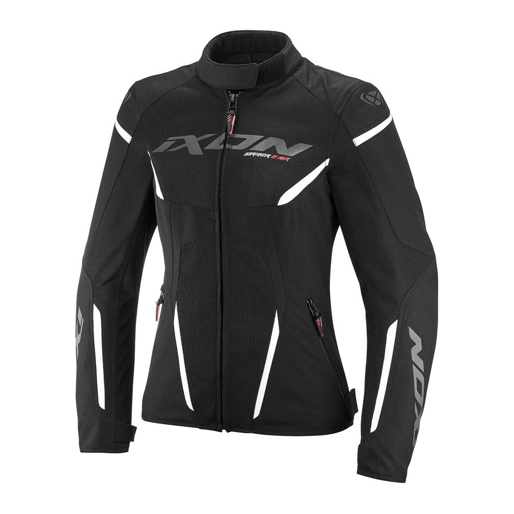 IXON STRIKER 2 AIR WP LADY JKT BLK/WHT (SM)