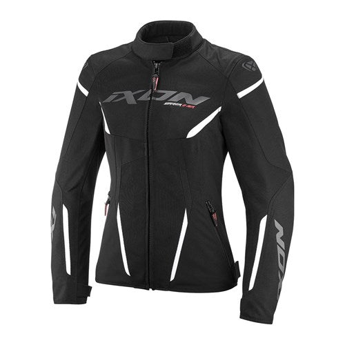 IXON STRIKER 2 AIR WP LADY JKT BLK/WHT (MD)