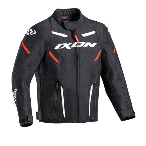 IXON STRIKER KID JKT BLK/WHT (08ANS)