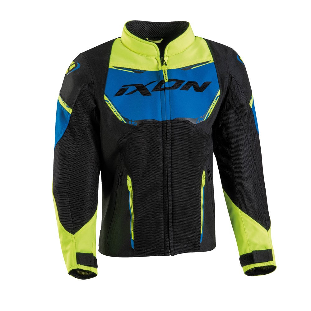 IXON STRIKER AIR KID JKT BLK/BLU/YEL (06ANS) #