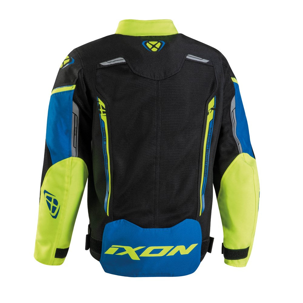 IXON STRIKER AIR KID JKT BLK/BLU/YEL (14ANS)