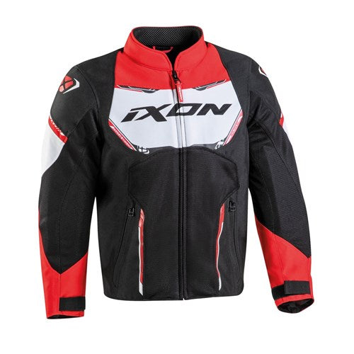 IXON STRIKER AIR KID JKT BLK/WHT/RED (12ANS)