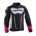 IXON STRIKER AIR KID LADY JKT BLK/WHT/FUS (08ANS)