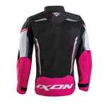 IXON STRIKER AIR KID LADY JKT BLK/WHT/FUS (12ANS)