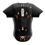 IXON IX-AIRBAG U05 (VEST W/SHLDR) BLK/ORG (XS) (UN3481/CLASS 9) (UN3481/CLASS 9)