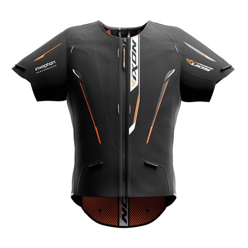 IXON IX-AIRBAG U05 (VEST W/SHLDR) BLK/ORG (SM) (UN3481/CLASS 9) (UN3481/CLASS 9)