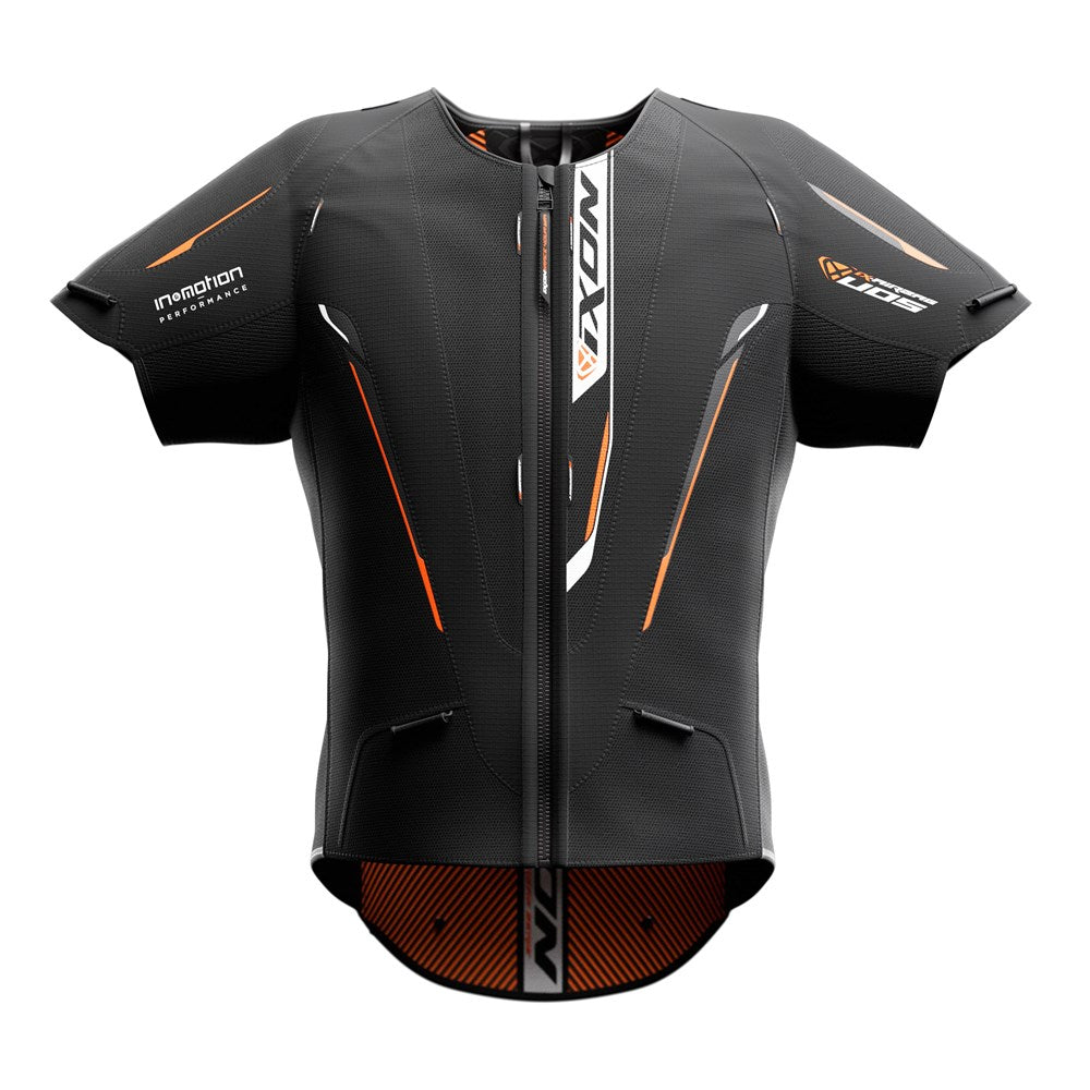 IXON IX-AIRBAG U05 (VEST W/SHLDR) BLK/ORG (SM) (UN3481/CLASS 9) (UN3481/CLASS 9)