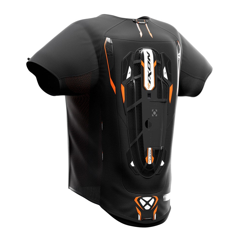 IXON IX-AIRBAG U05 (VEST W/SHLDR) BLK/ORG (MD) (UN3481/CLASS 9) (UN3481/CLASS 9)