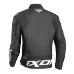 IXON SPARROW LEATHER JKT BLK WT (2XL)