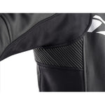 IXON SPARROW LEATHER JKT BLK WT (2XL)
