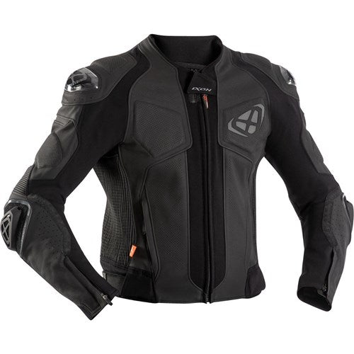 IXON VENDETTA EVO LEATHER JKT BLK (3XL)