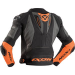 IXON VENDETTA EVO LEATHER JKT BLK/ANTH/ORG (XL)