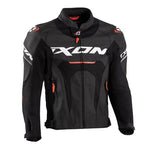 IXON JACKAL LEATHER JKT BLK/WHT/RED (XL)
