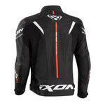 IXON JACKAL LEATHER JKT BLK/WHT/RED (XL)
