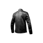 IXON CRANKY AIR LTHR JKT BLK (XL)