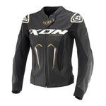 IXON VORTEX 3 LADIES JKT BLK/WHT/GLD (SM)