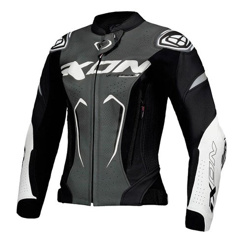 IXON VORTEX 3 LADIES JKT BLK/ANTH/WHT (MD)