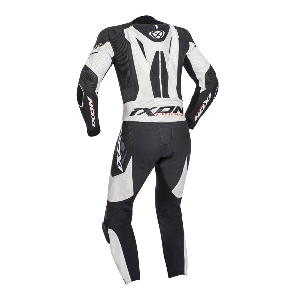 IXON JACKAL 1PC SUIT BLK/WHT (4XL)