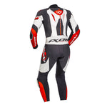 IXON JACKAL 1PC SUIT BLK/WHT/RED (MD)
