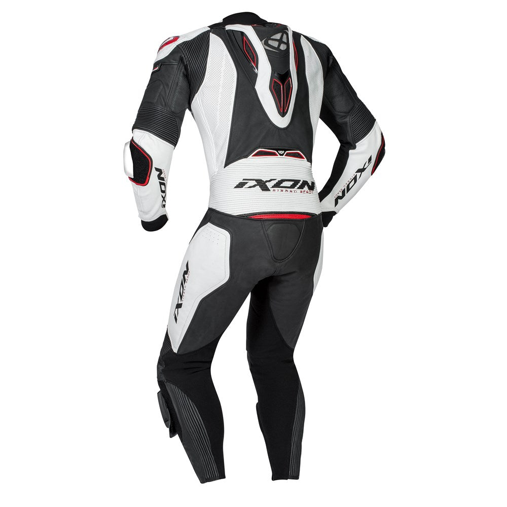 IXON VENDETTA EVO 1PC SUIT BLK/WHT (SM)