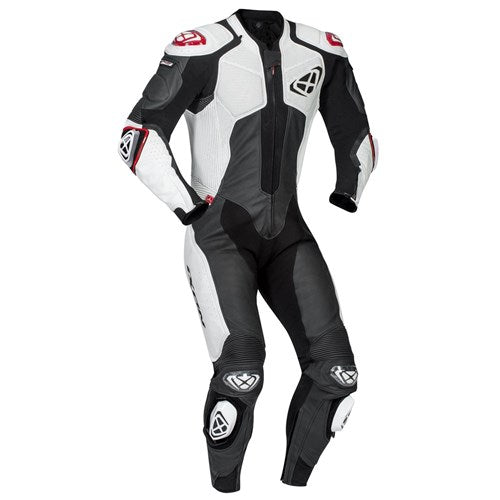 IXON VENDETTA EVO 1PC SUIT BLK/WHT (XL)