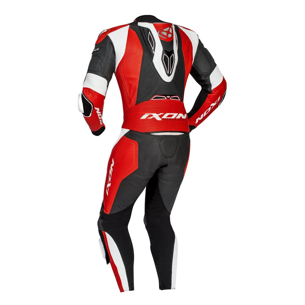 IXON VENDETTA EVO 1PC SUIT BLK/RED/WHT (2XL)