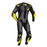 IXON VENDETTA EVO 1PC SUIT BLK/ANTH/YEL (XL)