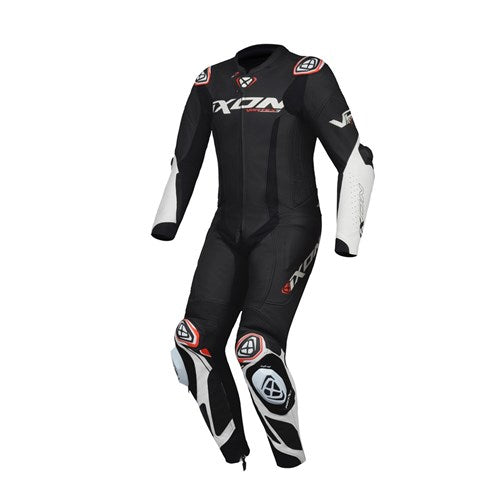 IXON VORTEX 3 1PC SUIT BLK/WHT (XL)