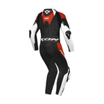 IXON VORTEX 3 1PC SUIT WHT/BLK/RED (MD)