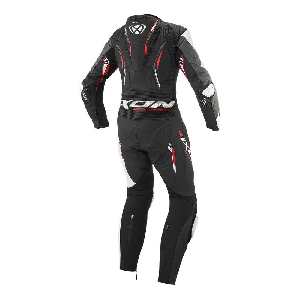 IXON DEMONIO 1PC SUIT BLK/WHT/RED (4XL)