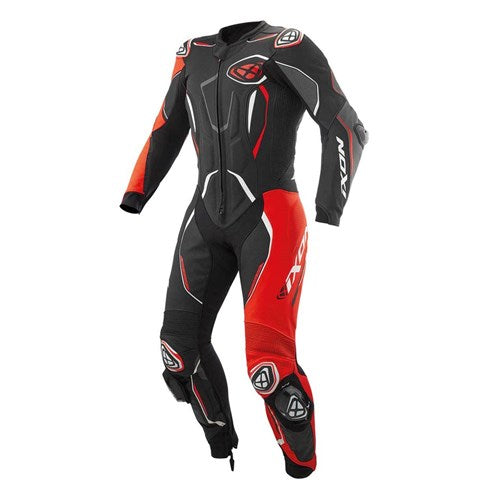 IXON DEMONIO 1PC SUIT BLK/RED/WHT (LG)