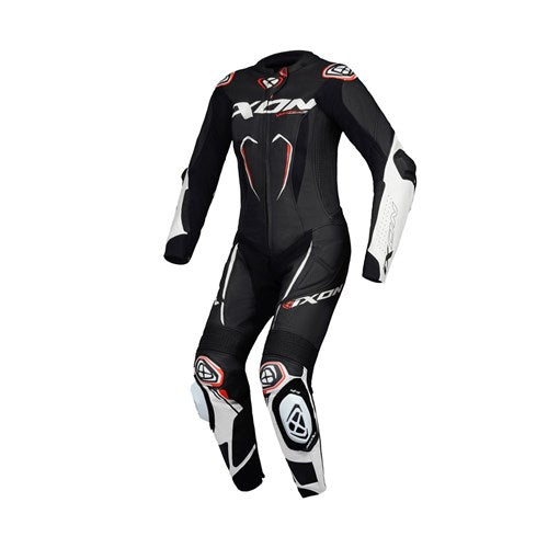 IXON VORTEX 3 LADIES 1P SUIT BLK/WHT (SM)
