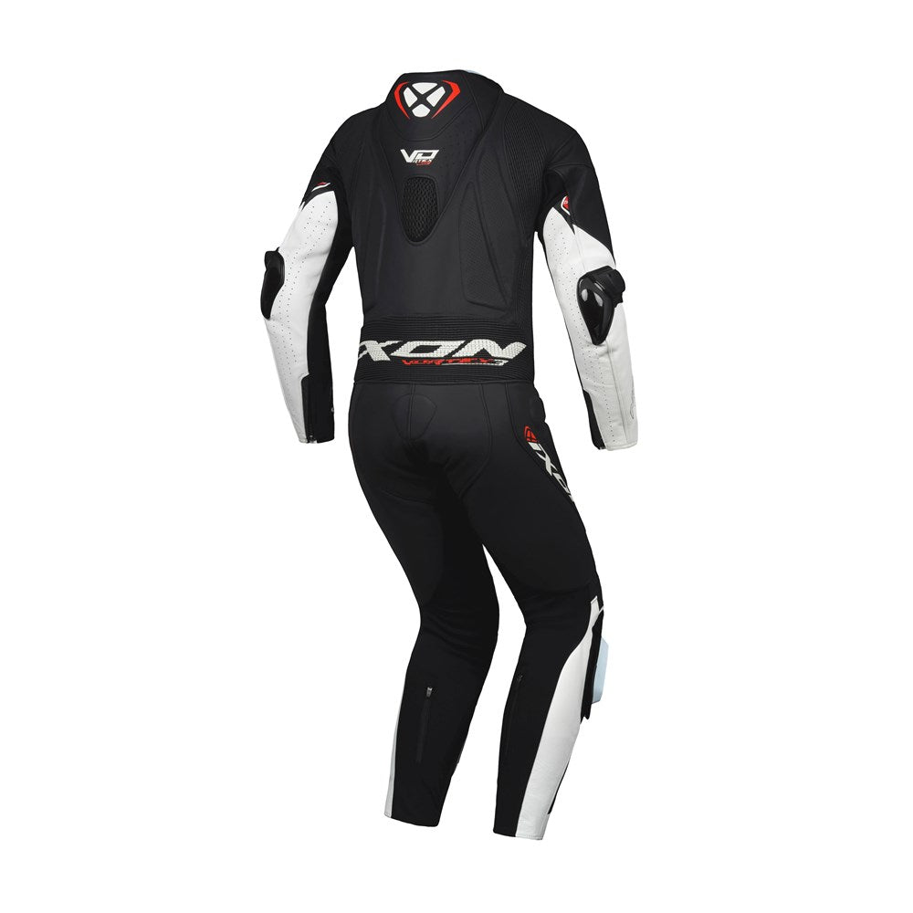 IXON VORTEX 3 LADIES 1P SUIT BLK/WHT (SM)