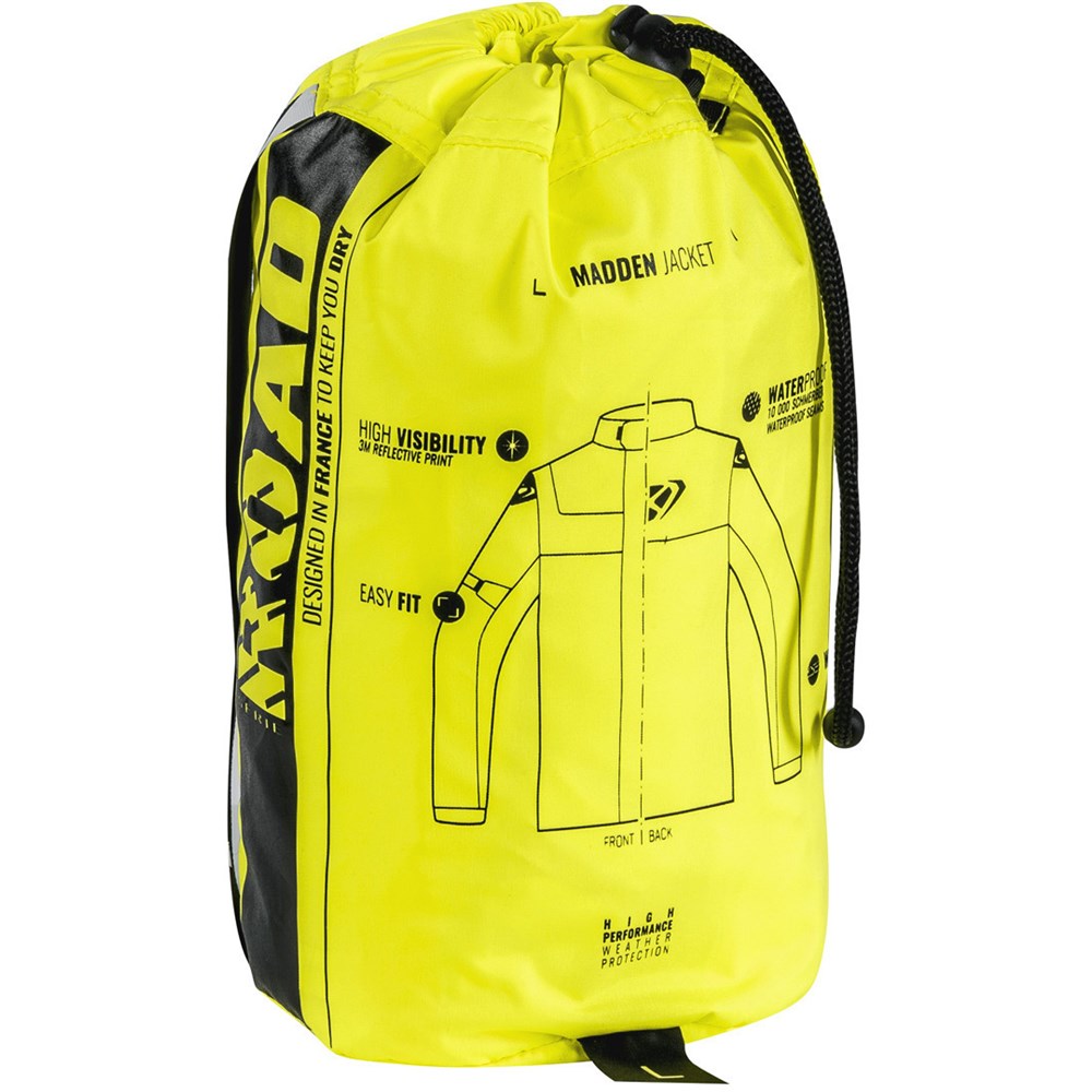 IXON MADDEN JKT BRT YEL/BLK (LG)